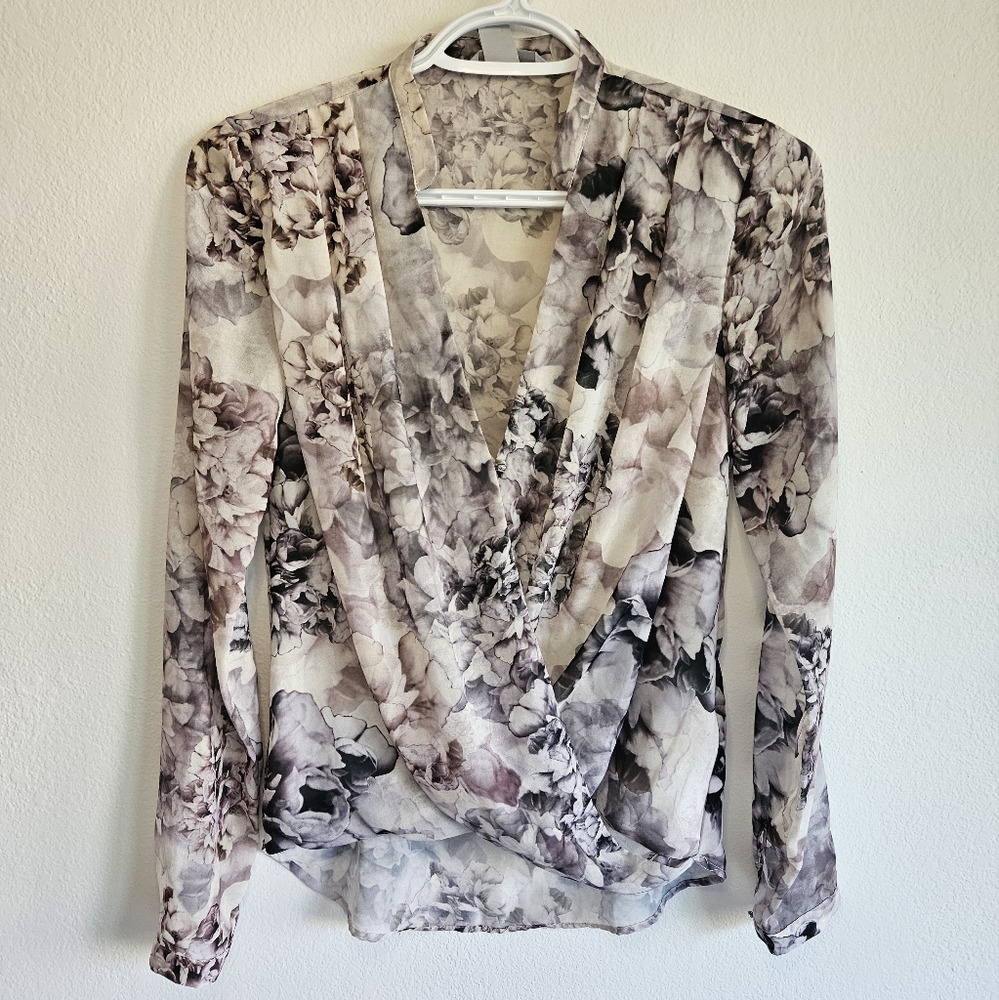 H&M Floral Print Blouse